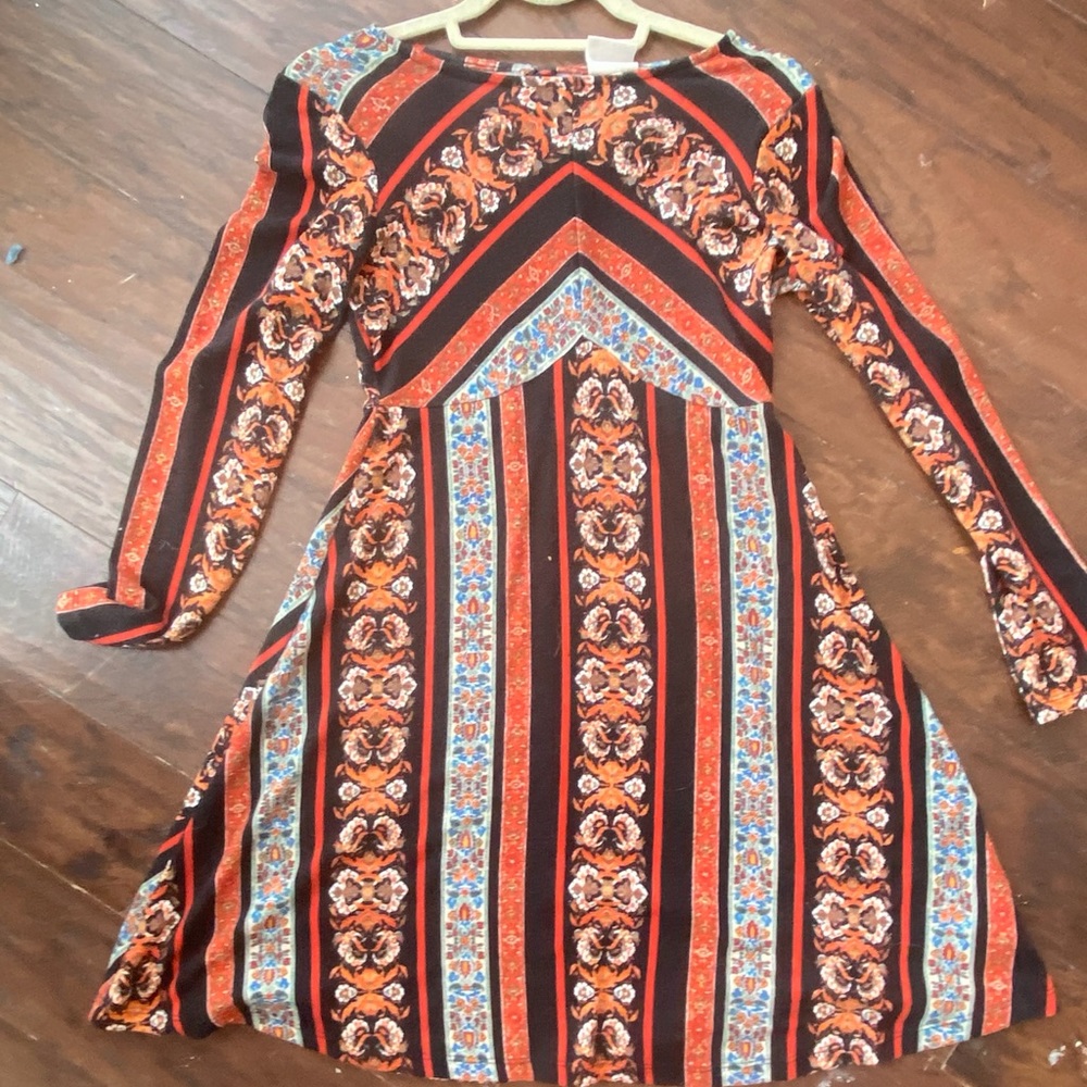 Autumn Dress/High Waist